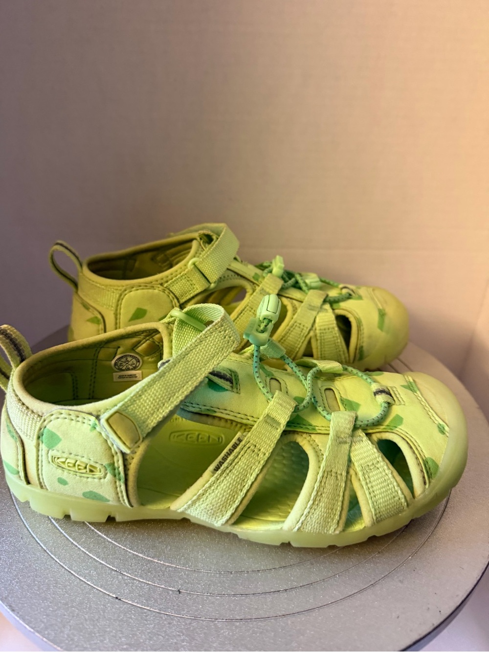 Keen Seacamp II Cnx Sandals Green Namuk X Keen Sz Kids 2 Owl